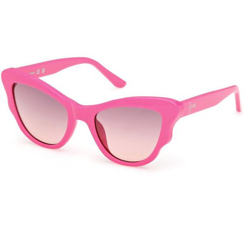Guess Unisex Guess GU00228 75Z Gafas de sol Inyectado Fucsia Violeta Cat Eye Norma
