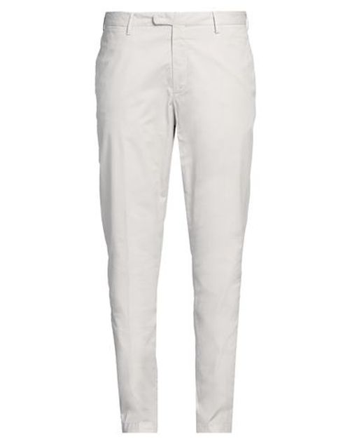 Man Pants Light grey Size 30 Cotton, Elastane