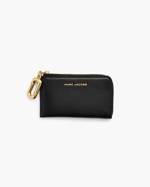 MARC JACOBS Marc Jacobs Scene Top Zip Multi Wallet in Black