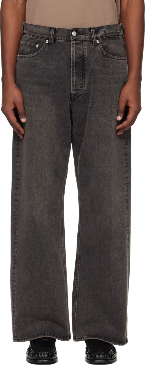 Black Loose-Fit Jeans