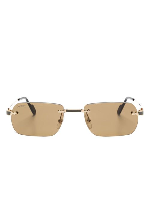 Première de Cartier sunglasses - Gold