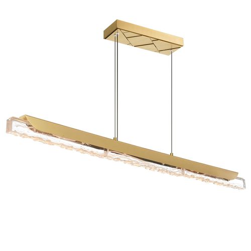Brass LED Chandelier from the Valira Collection