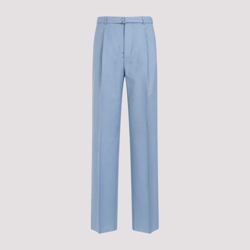 Light Blue Wide Leg Trouser