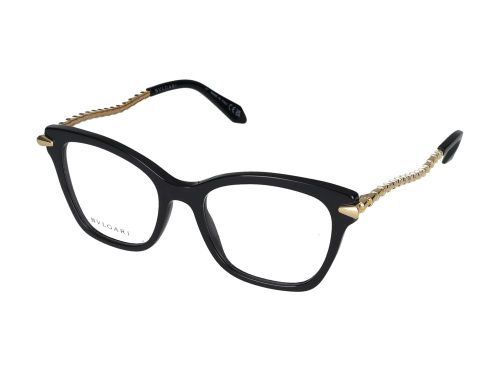 BV50071I Chain-Link Temple Eyeglasses — Black