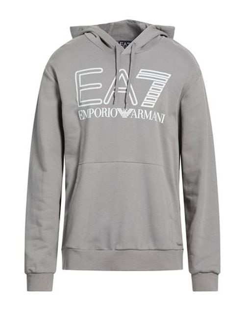 Man Sweatshirt Taupe Size 3XL Cotton, Elastane