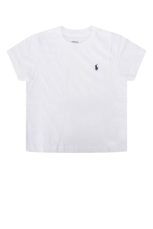 Logo-Embroidered T-Shirt — White