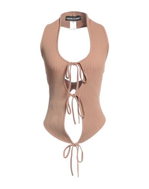 Andreādamo Woman Top Light brown