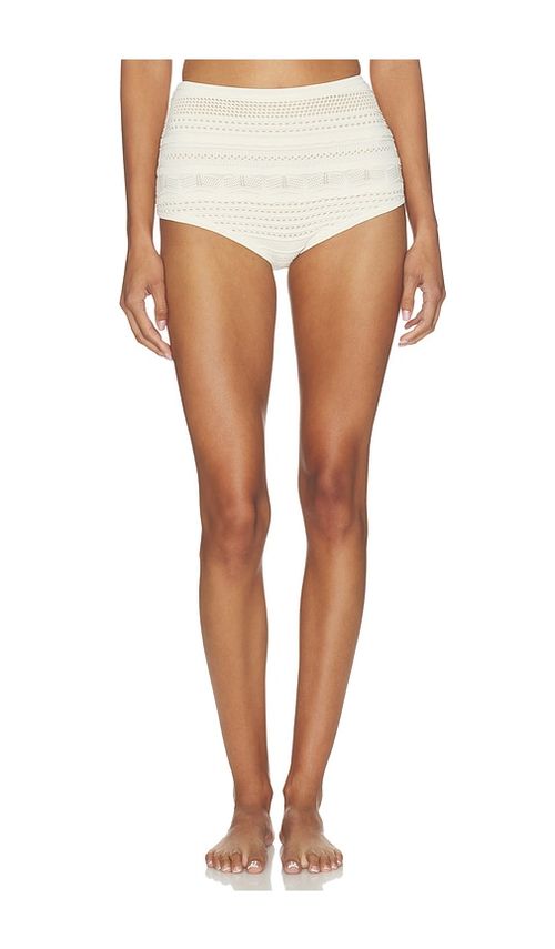 DEVON WINDSOR Verity Bikini Bottom in Cream. - S also in XS
