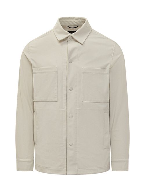 Off White Solid Jacket