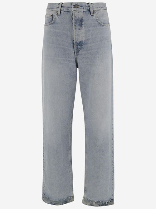 Cotton Denim Jeans — Blue