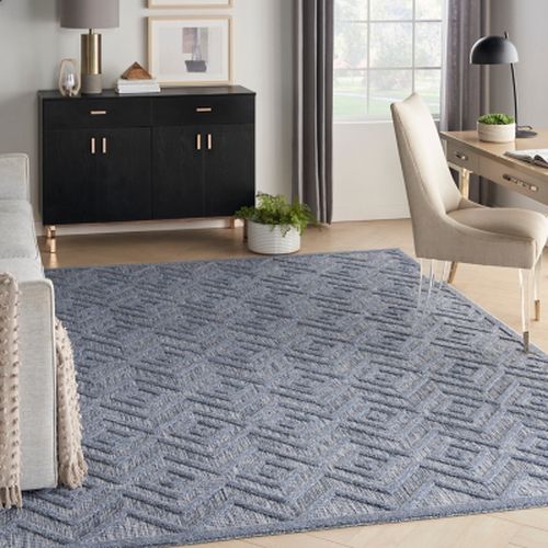Nourison Home Versa 7' x 10' Area Rug, Denim Blue