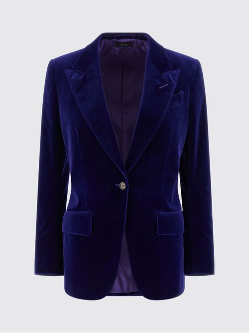 Jacket Woman color Blue