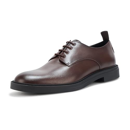 BOSS  Calev Derby Leather Dress Shoe