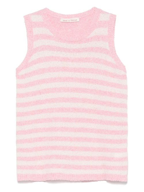 Zhoe & Tobiah striped top - Pink