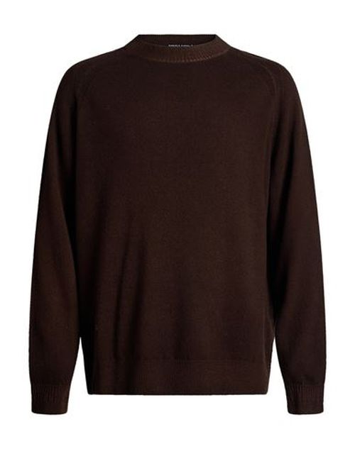 Lab Man Sweater Chocolate brown Size XL Merino Wool