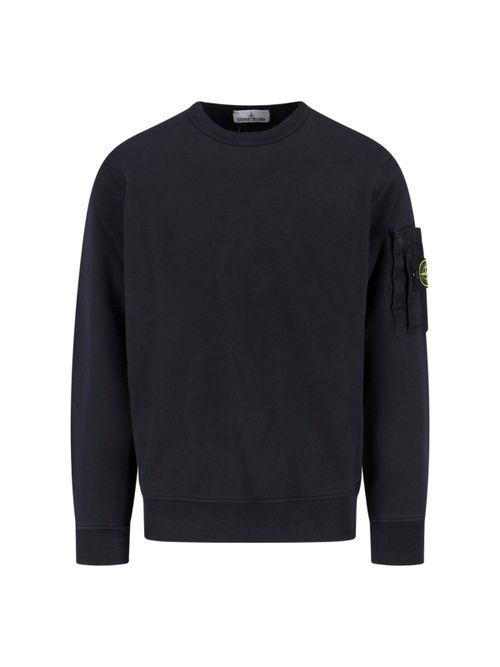 Men's Cotton Ripstop Patch Pocket Zip-Up Style Sweatshirt with Elastic Ribbed Neckline, Cuffs & Hem (Mini Pocket)