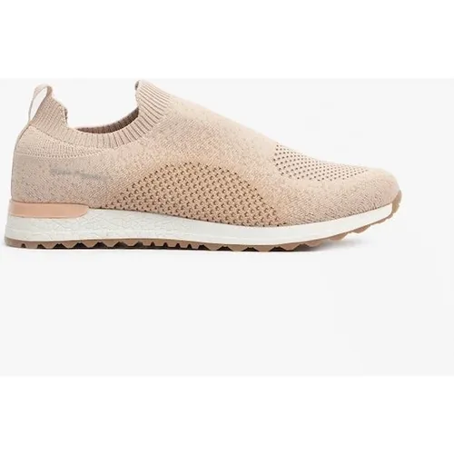 Women's Hush Puppies ENNIS Womens Slip-On Trainers Blush - Pink