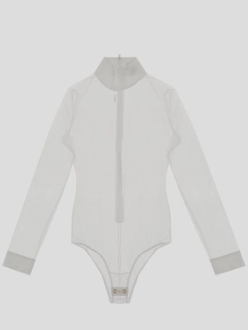 Long-sleeve body - White