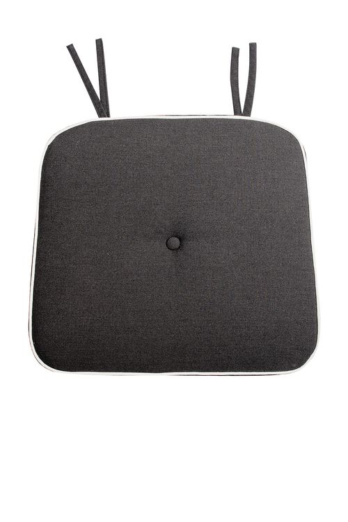 Business & pleasure co. Al Fresco Dining Chair Cushion in Black