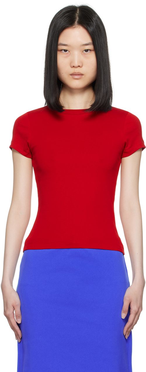 FLORE FLORE Red Car Baby T-Shirt
