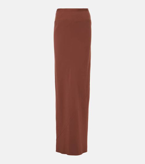 Knitted maxi skirt
