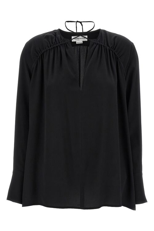 'Gather Detail Tie' Blouse