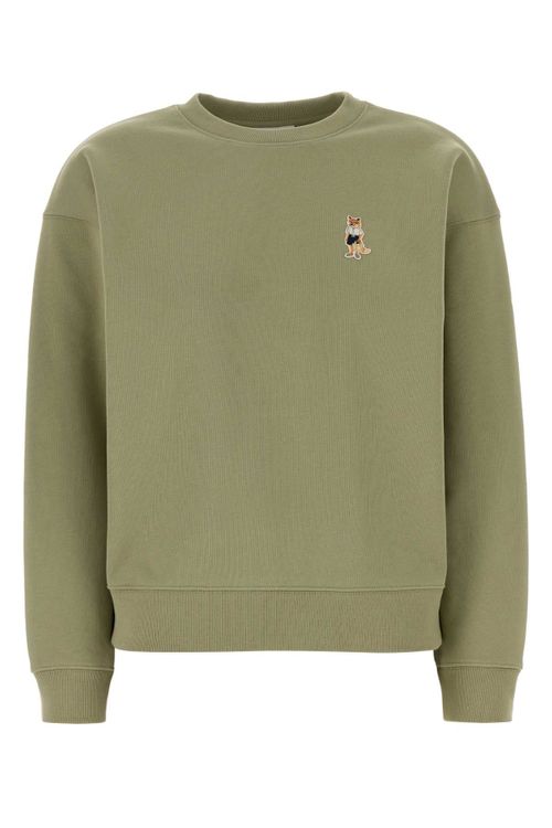 Maison Kitsune Comfort Sweatshirt — Green