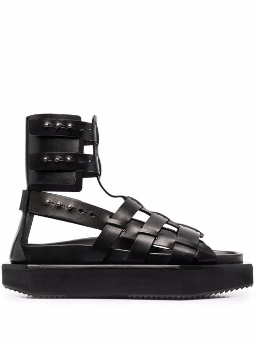 Turbo Cyclop platform sandals - Black