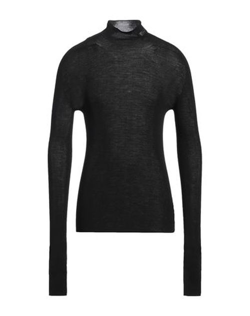Man Turtleneck Black Size 46 Virgin Wool
