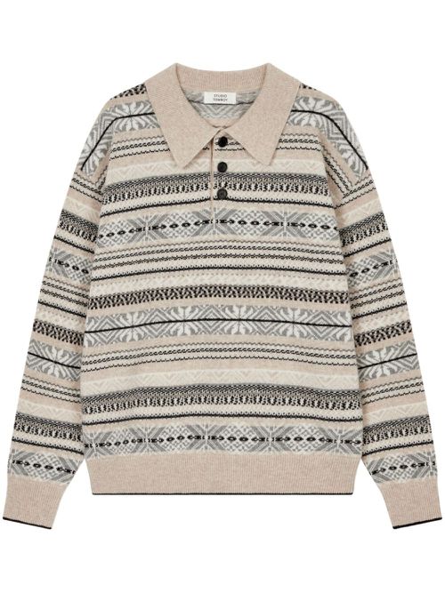 Selburose polo top - Neutrals