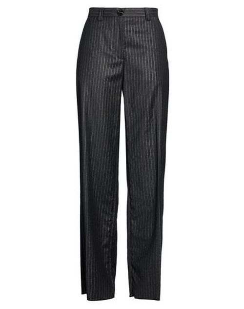 Woman Pants Black Size 6 Virgin Wool, Elastane
