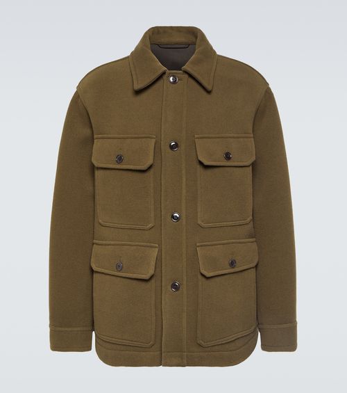 Hunting wool jacket