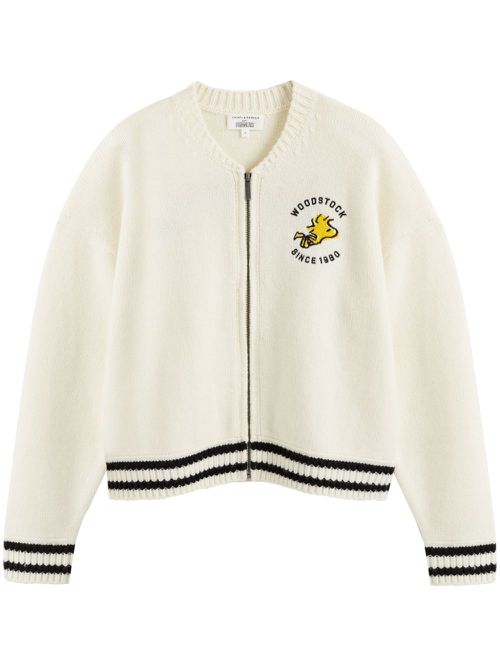 Snoopy cardigan - Neutrals