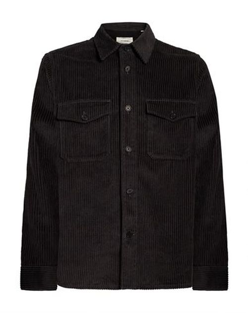 Man Shirt Charcoal Size S Cotton