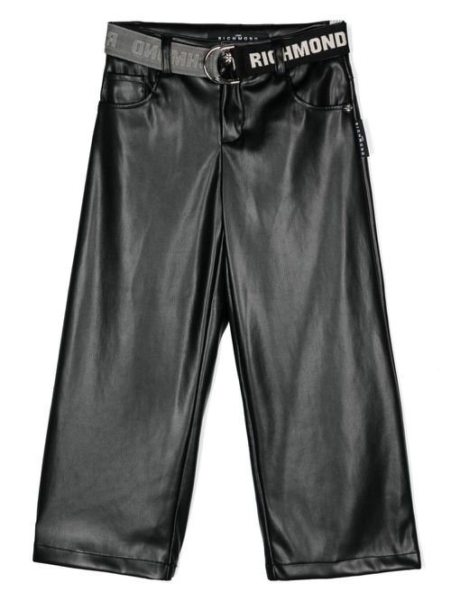 Logo-plaque trousers - Black