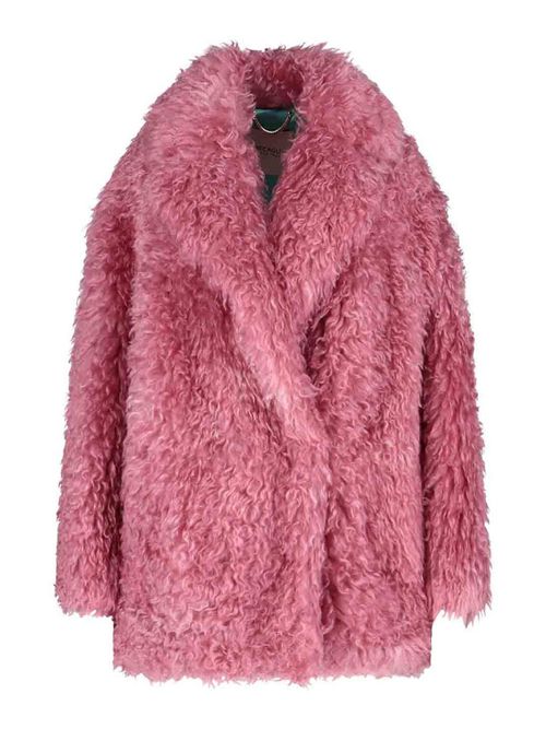 Fur effect coat