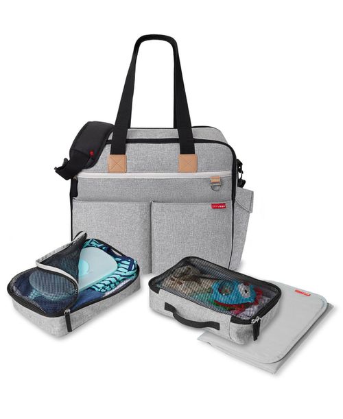 Duo Weekender Diaper Bag - Gray