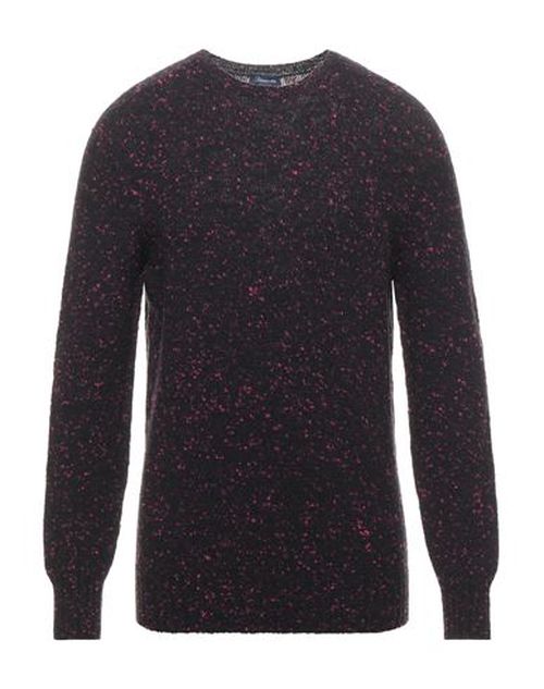 Man Sweater Fuchsia Size 44 Virgin Wool, Cashmere, Polyamide