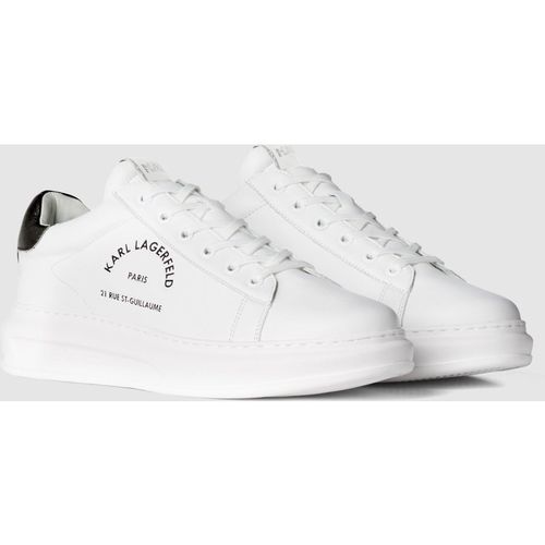 Karl Lagerfeld - Rue St-guillaume Logo Kapri Sneaker, Herren, Weiss, Größe
