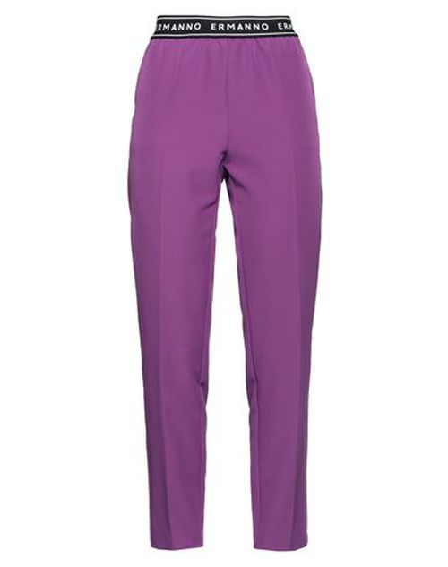 Woman Pants Deep purple