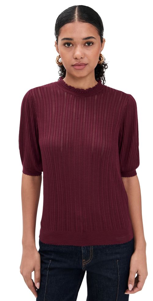Gemma Top Claret
