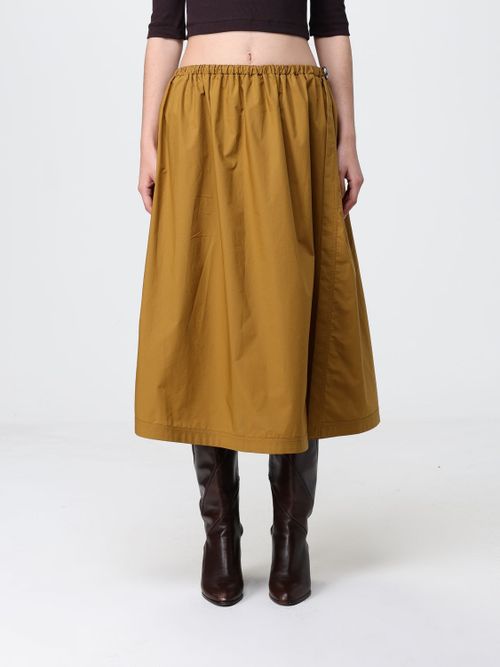 Skirt Woman color Brown