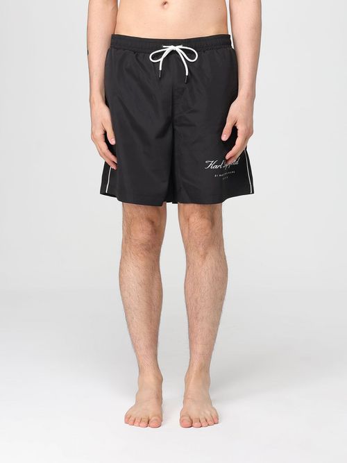 Swimsuit KARL LAGERFELD Men color Black