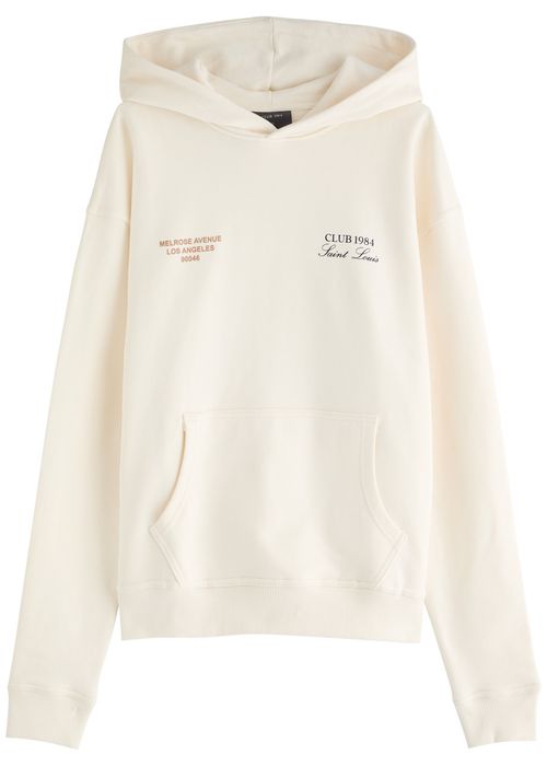 Melrose Hooded Cotton Sweatshirt