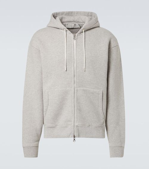 Our Legacy Rascal cotton jersey zip-up hoodie