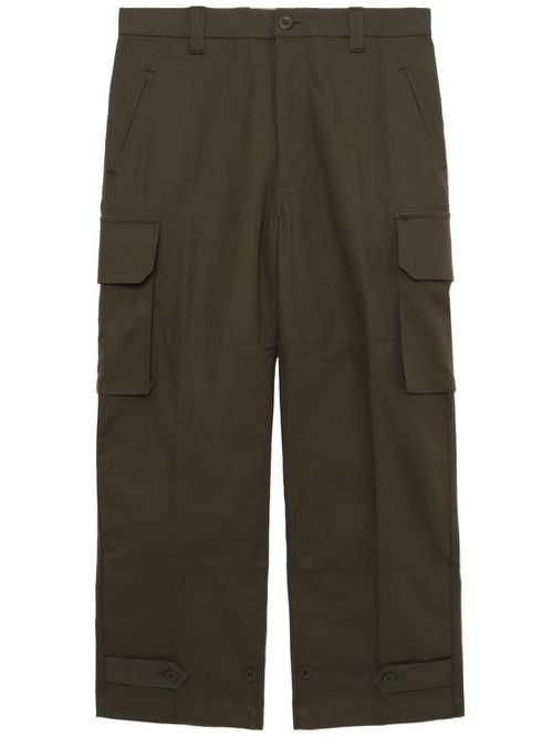 Comme des Garçons Homme straight-leg cargo trousers - グリーン