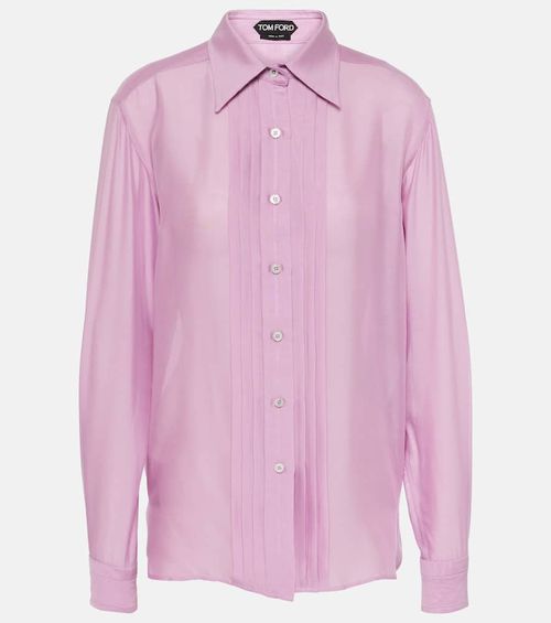 Silk batiste shirt