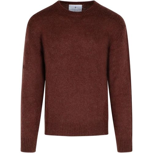 Seven Gauge Brown Alpaca Blend Sweater