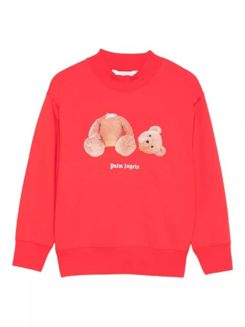 Kids Red Graphic Sweatshirt