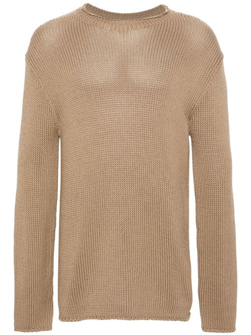 Anteo long-sleeve jumper - Brown